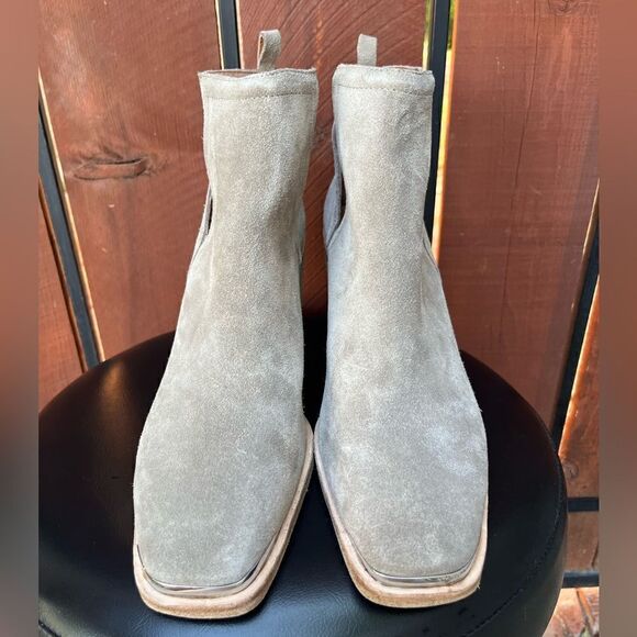 Jeffrey Campbell Taupe Cromwell 2 Western Embellished Booties 9.5 - Picture 3 of 8